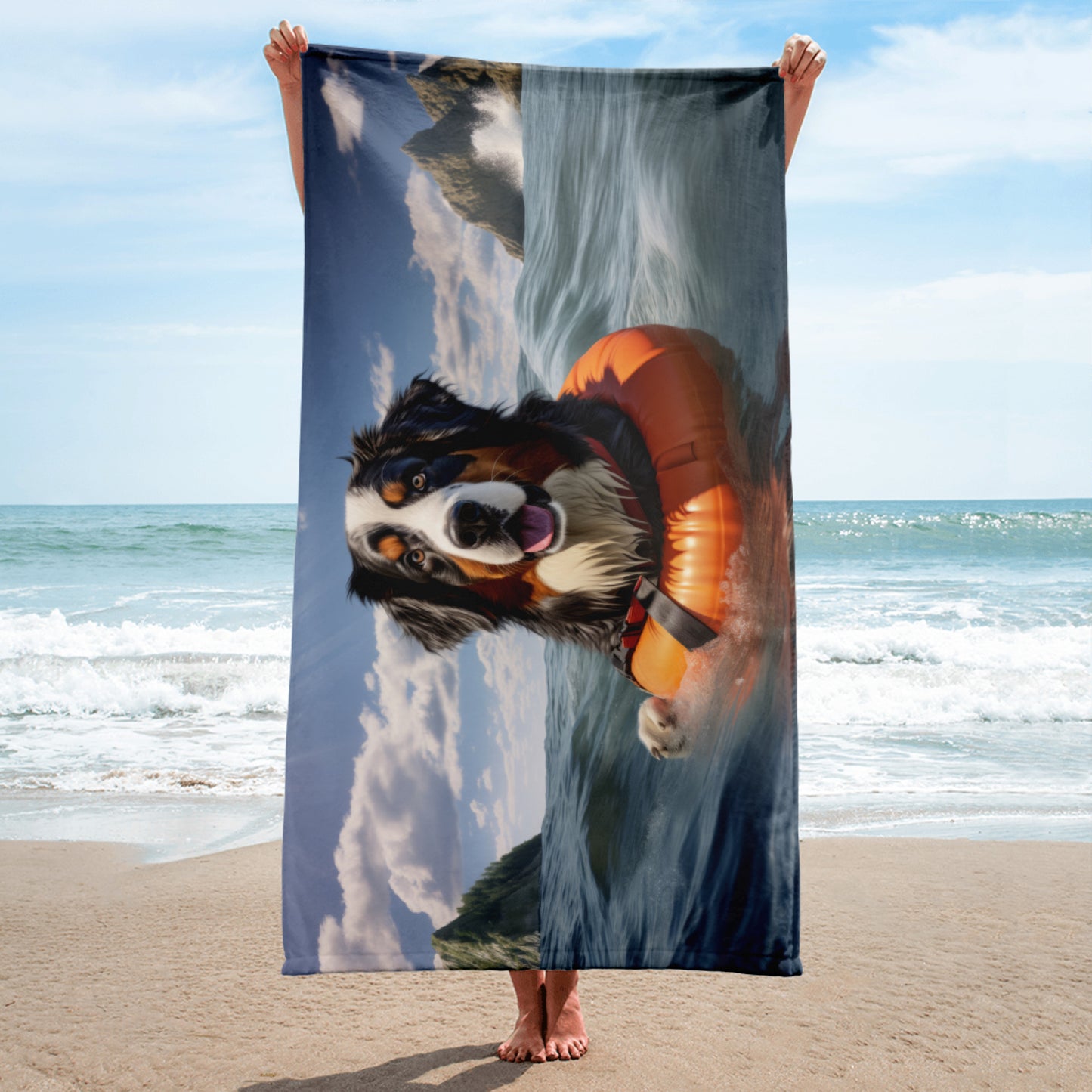 Bernese Mountain Dog Towel