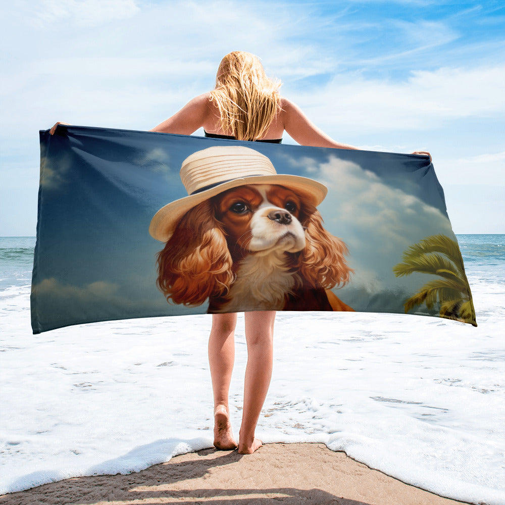 Cavalier King Charles Dog Towel