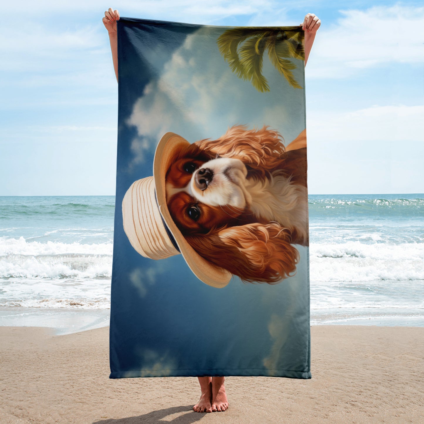 Cavalier King Charles Dog Towel