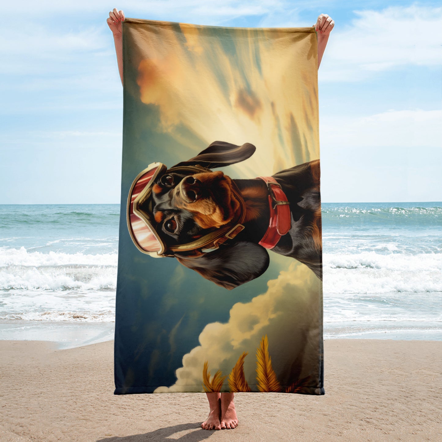 Dachsund Towel