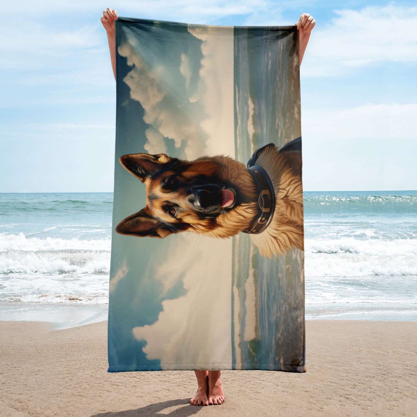 German Shepherd Towel