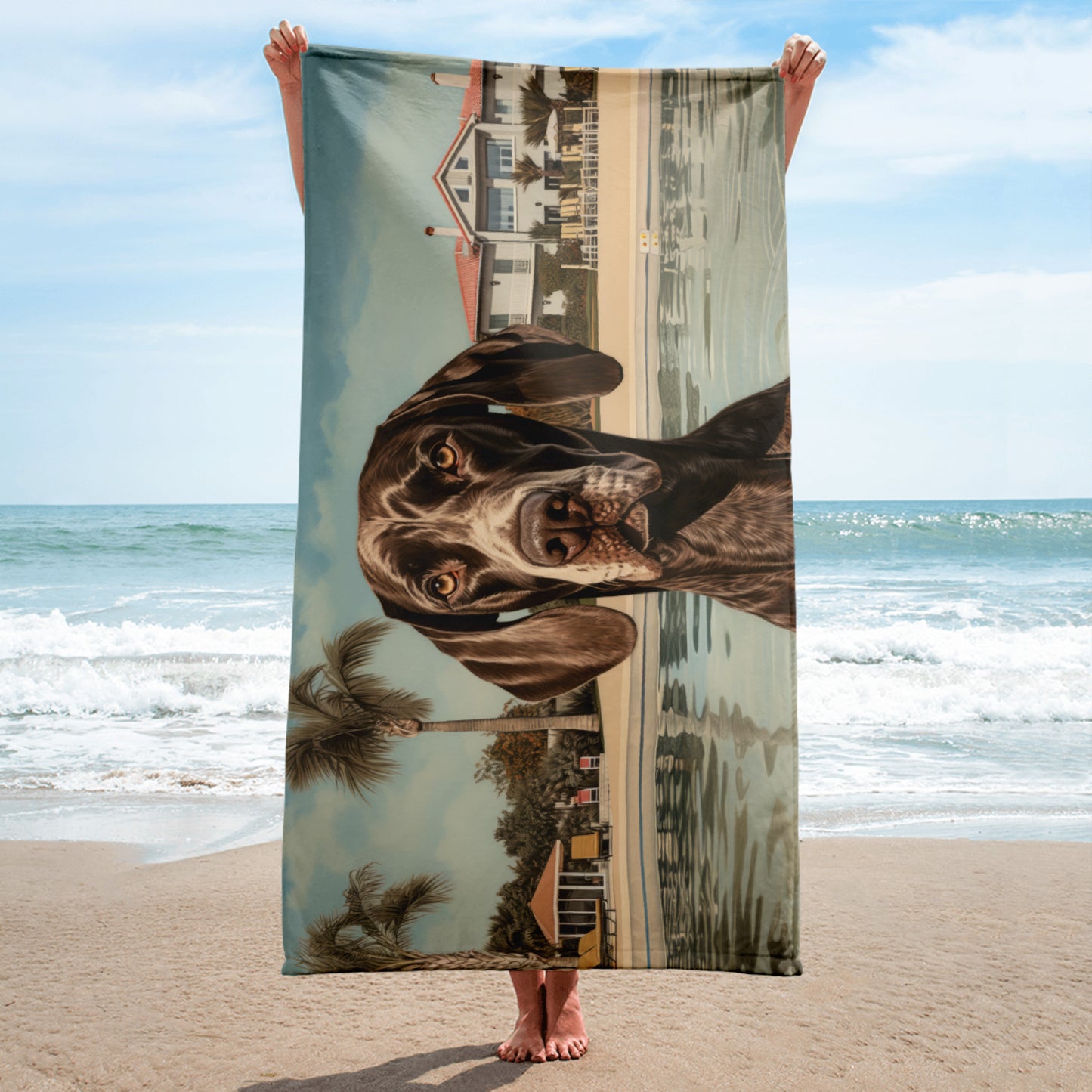 German Shorthaired Pointer Towel