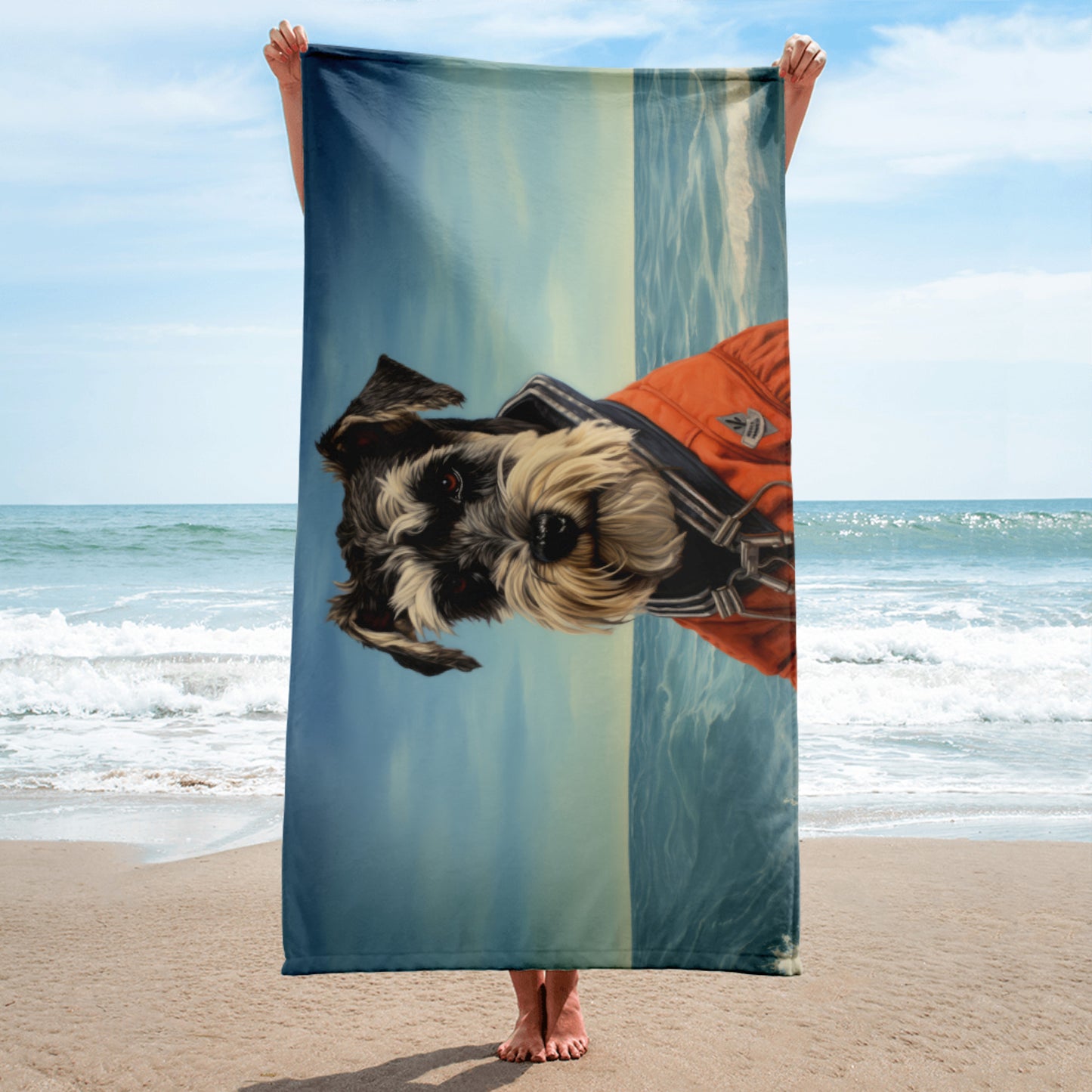 Miniature Schnauzer Towel