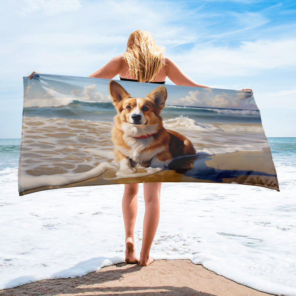 Pembroke Welsh Corgi Towel